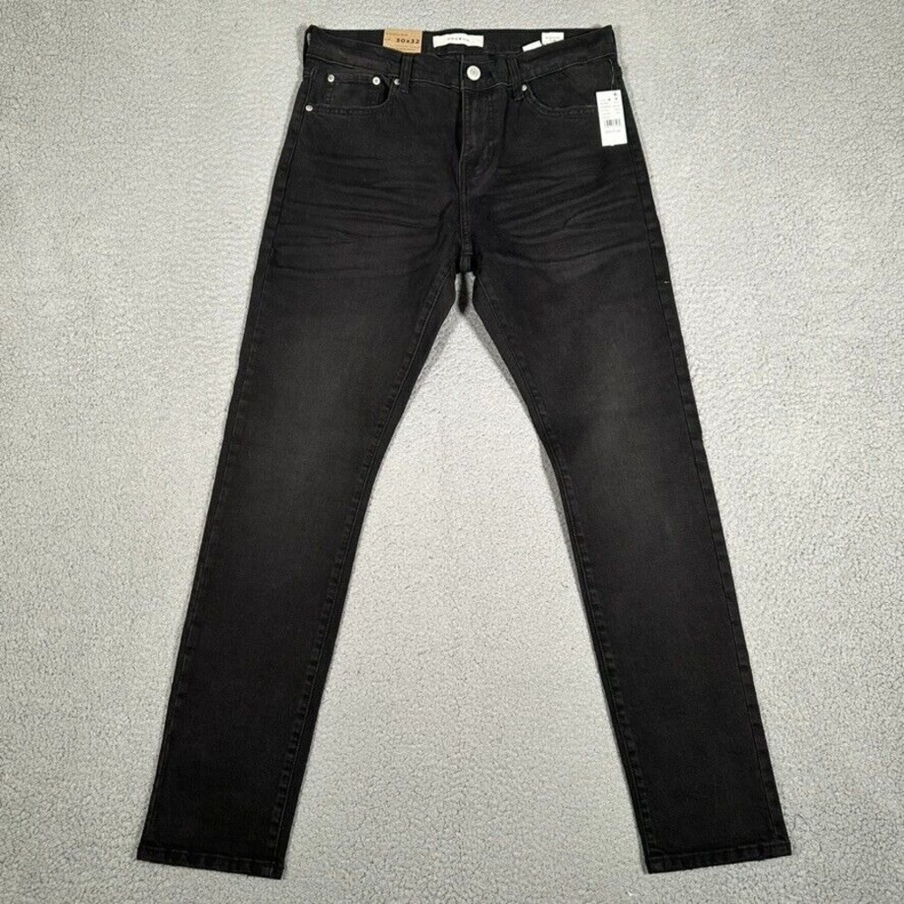 Pacsun Jeans Mens 30x32 Black Athletic Slim Denim Casual Preppy Workwear NWT